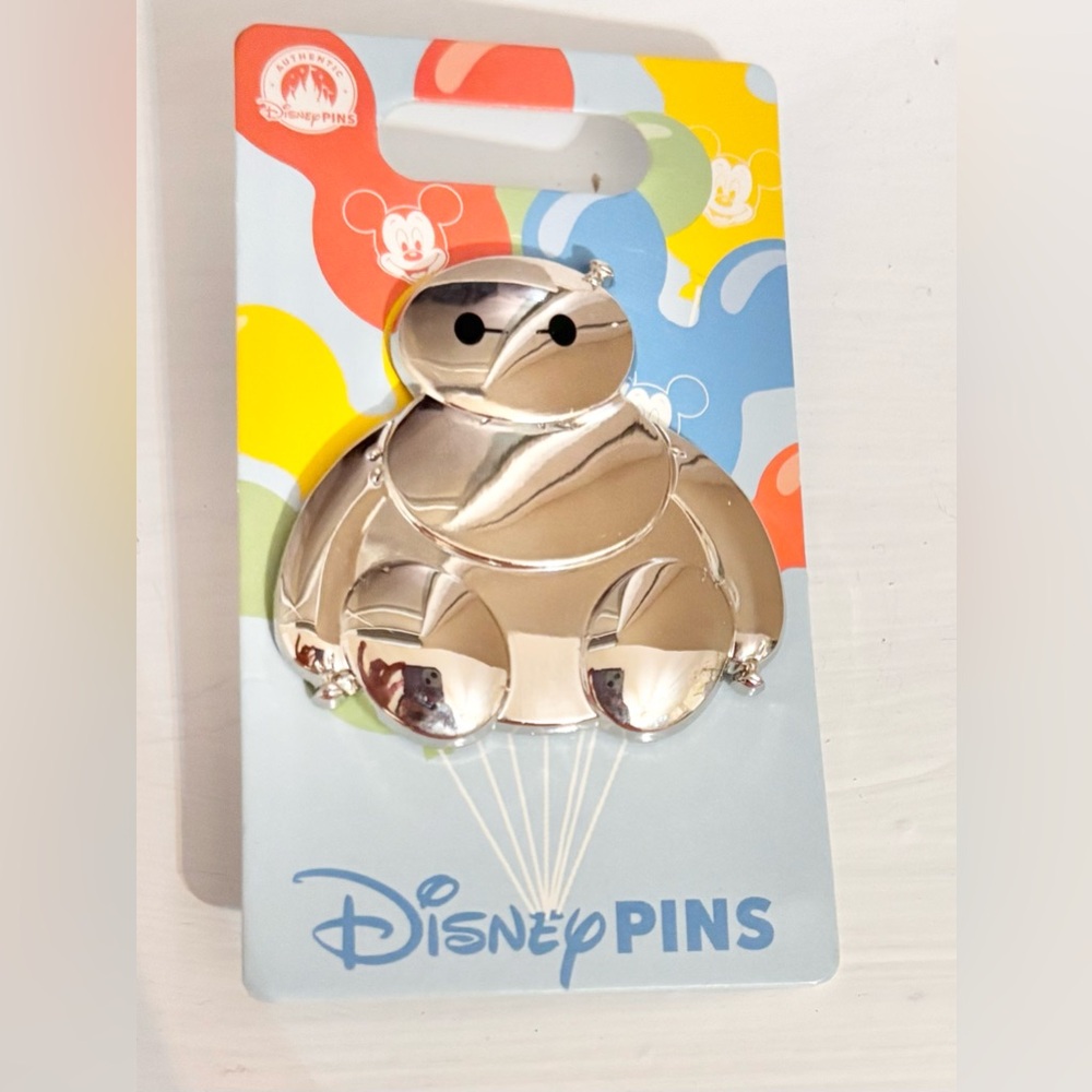NEW Disney Parks Big Hero 6 Baymax Balloon Pin